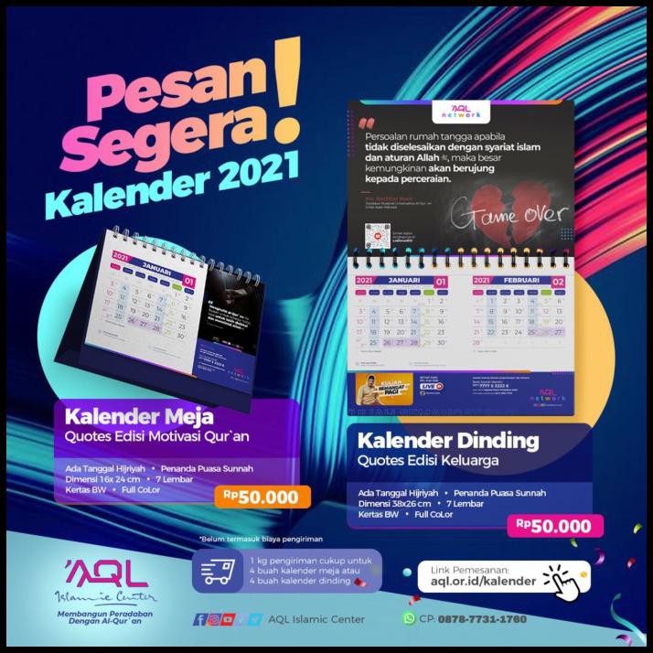 

Kalender Aql Islamic Center Meja