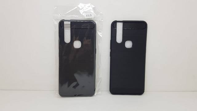 Slim Fit Carbon Vivo V15 6.53 inchi Soft Case Vivo V15 ANTI MELAR TIDAK MENGUNING ANTI SIDIK JARI