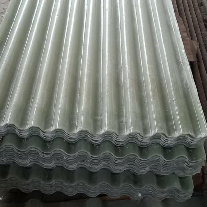 ➤ Atap Fiber Neo PVC Roofing Fiberglass Ukuran 1,5m 150cm ✿