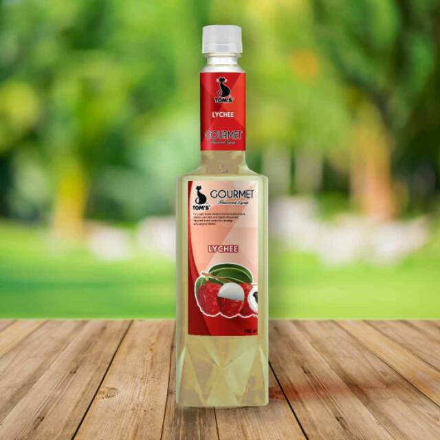 

TOM'S Gourmet Syrup 750ml - Lychee