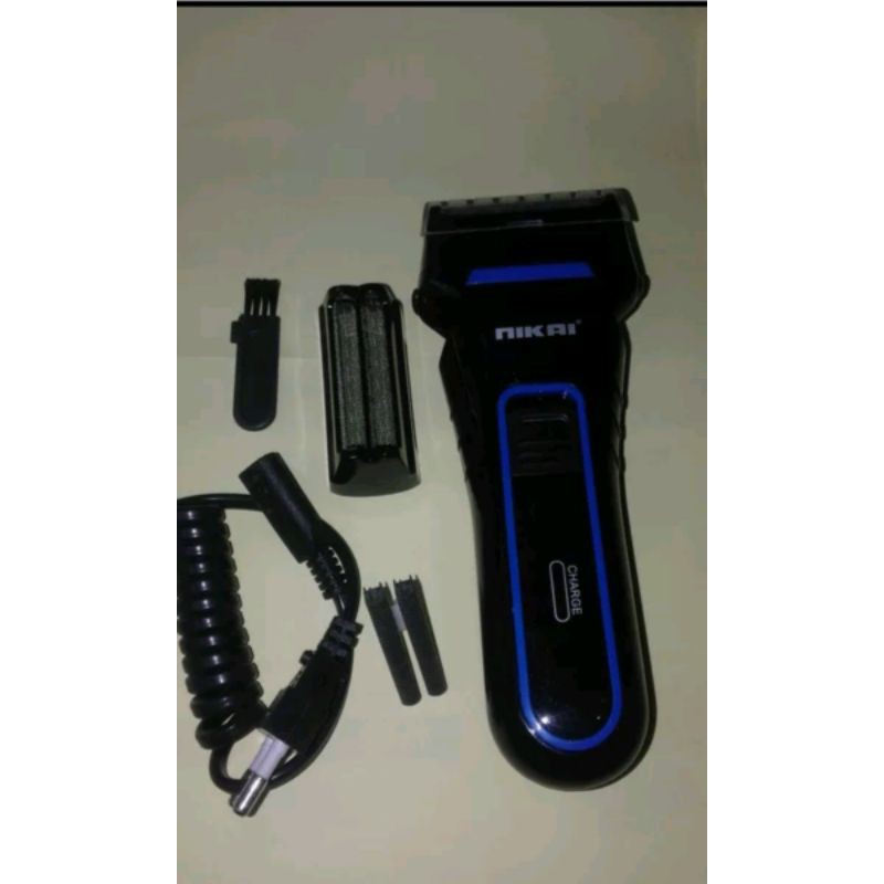 Alat Cukur Rambut NIKAI 7019 Double head Reciprocating shaver