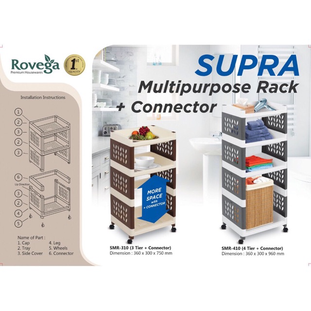 Rak Serbaguna Rovega susun 3 SMW 310