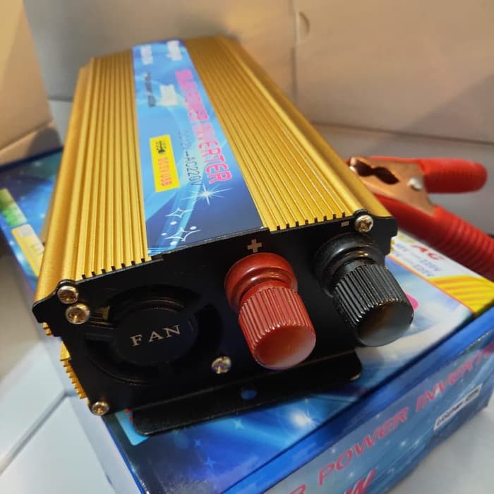 POWER INVERTER 2000 WATT-/INVERTER DC TO AC MEREK HANAYA MURNIH mantap 100% bosku