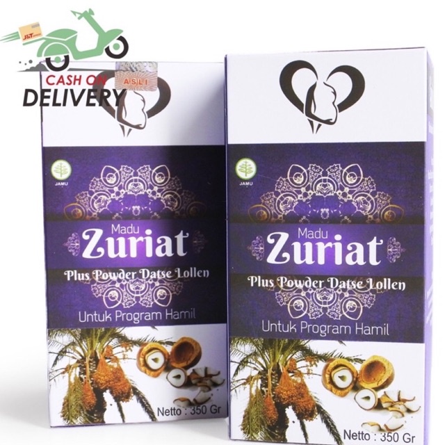 

Madu Zuriat/Plus Powder Dates Lollen 350 gram Premium Original