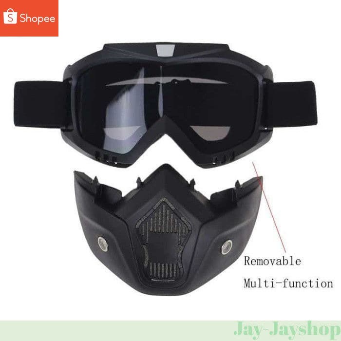 PROMO Kacamata MASK BOLLFO Goggle Motor RETRO TERLARIS