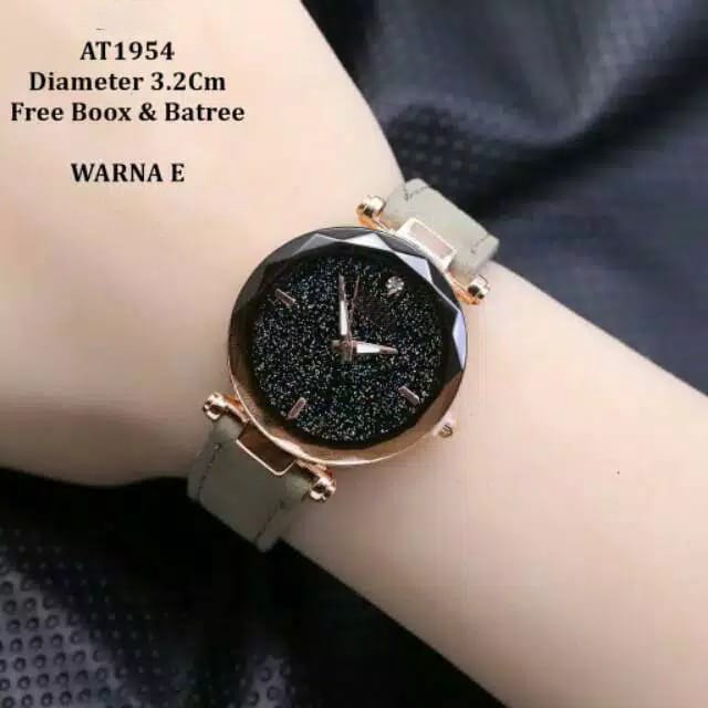 Ready 5 Warna Jam Tangan Wanita Diyor Belimbing Case Rose Strap Kulit