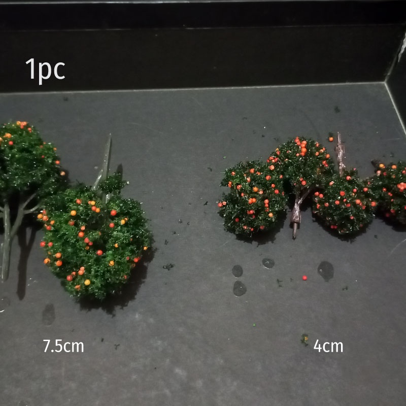 Miniatur Pohon Tanaman Jeruk Diorama Maket Terarrium - MNB34