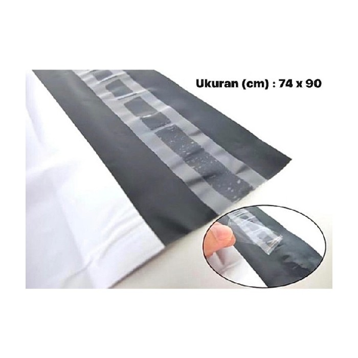 

Kantong 74 Isi Packing Amplop Plastik x Polymailer - Berkualitas 90cm Polybag lembar Promo 100 50