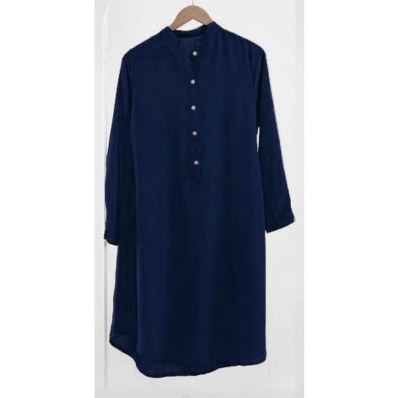 Brillie Tunik Bahan Shakila Premium Fit To L-XL-XXL