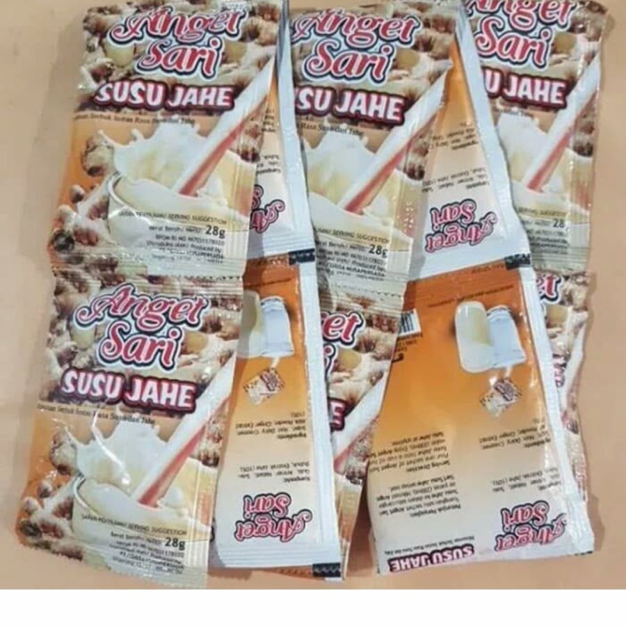 

ANGETSARI SUSU JAHE 1 renceng isi 10 sachet