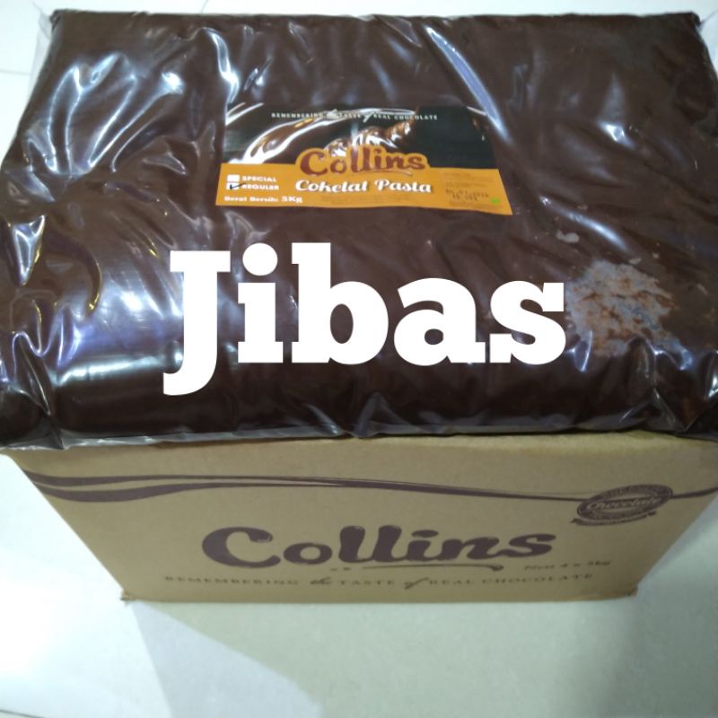 

Selai Coklat Pasta COLLINS / Cokelat Collins Isian Olesan Roti REPACK 250gr - 500gr - 1kg