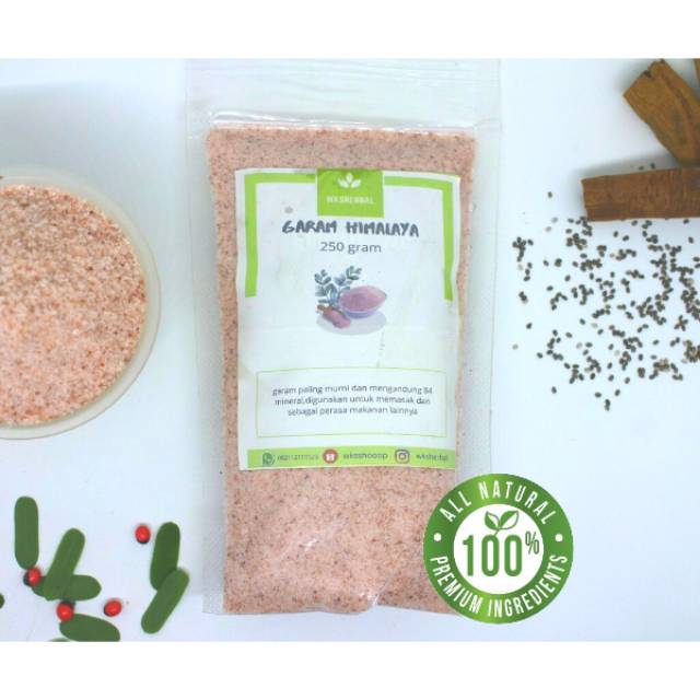 

GARAM HIMALAYA/HIMSALT/HIMALAYAN SALT PREMIUM QUALITY 250GR