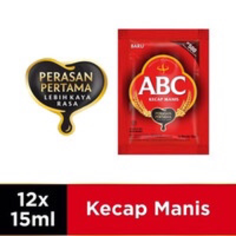 ABC Kecap Manis Renceng isi 12 x 15mL