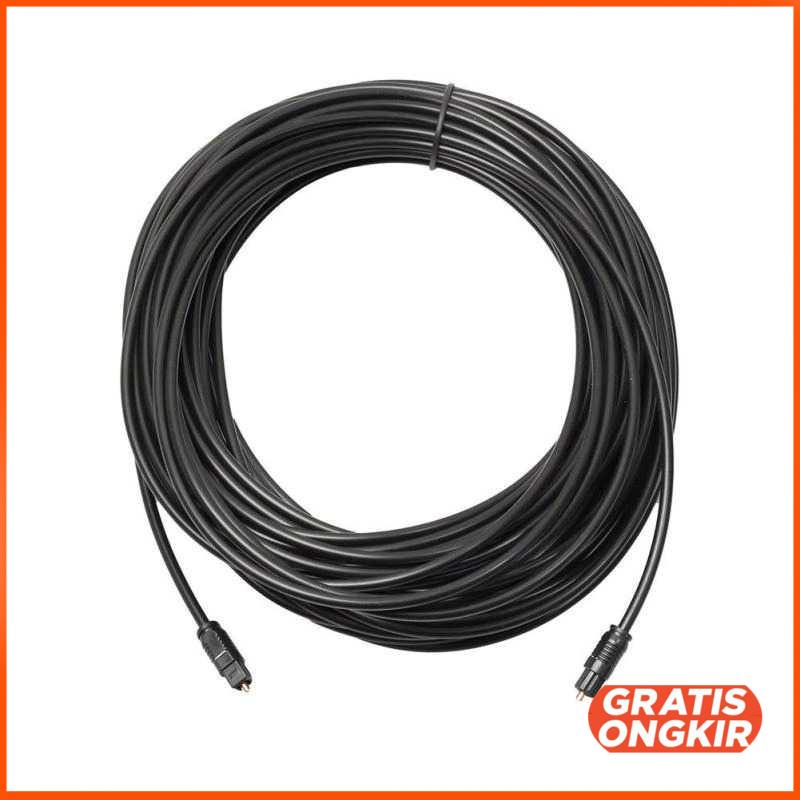 Kabel Toslink SPDIF Fiber Optic Audio Male Ke Male 3M DA6102