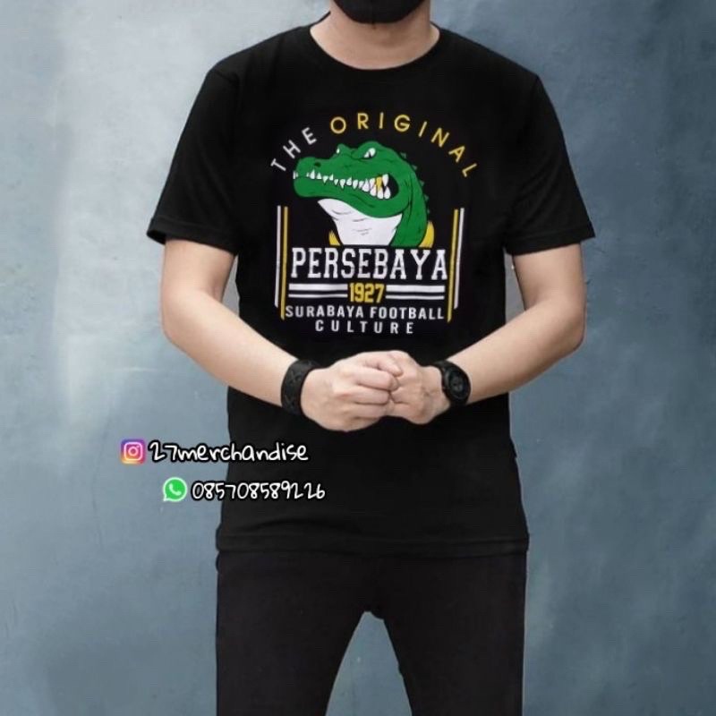 KAOS TSHIRT PERSEBAYA FOOTBALL CULTURE