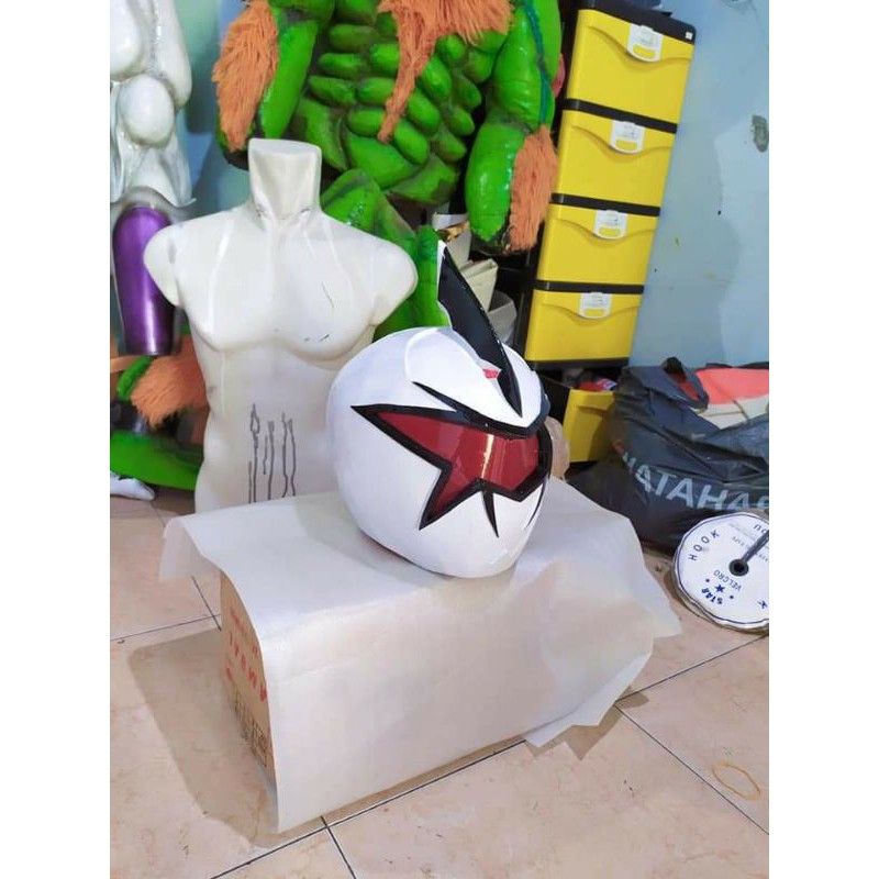 Helm Power Ranger Putih (White Dino Tunder)