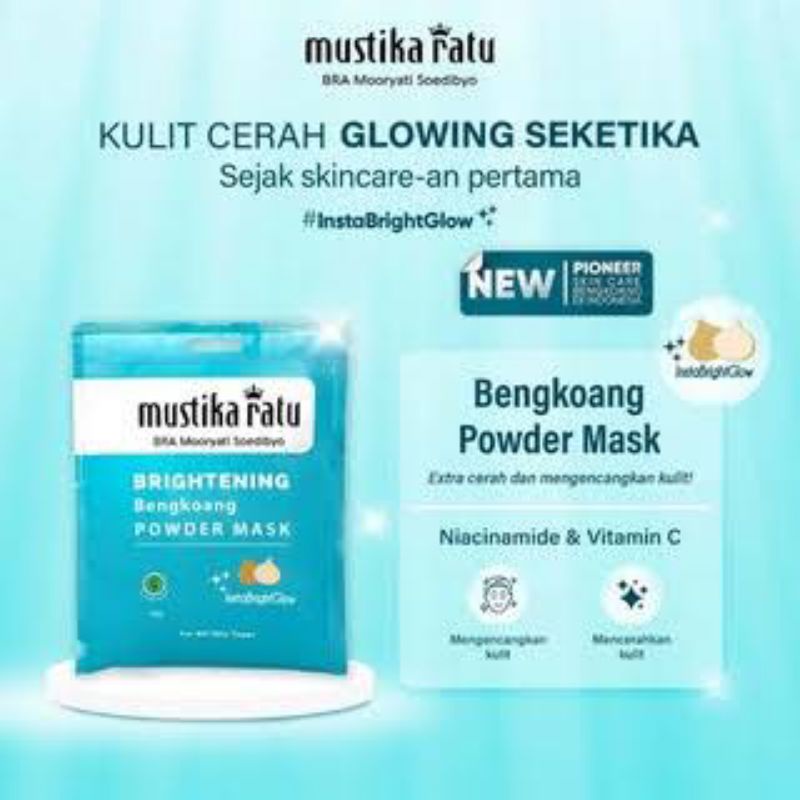 MUSTIKA RATU MASKER BENGKOANG 15 GRAM / MUSTIKA RATU POWDER MASK