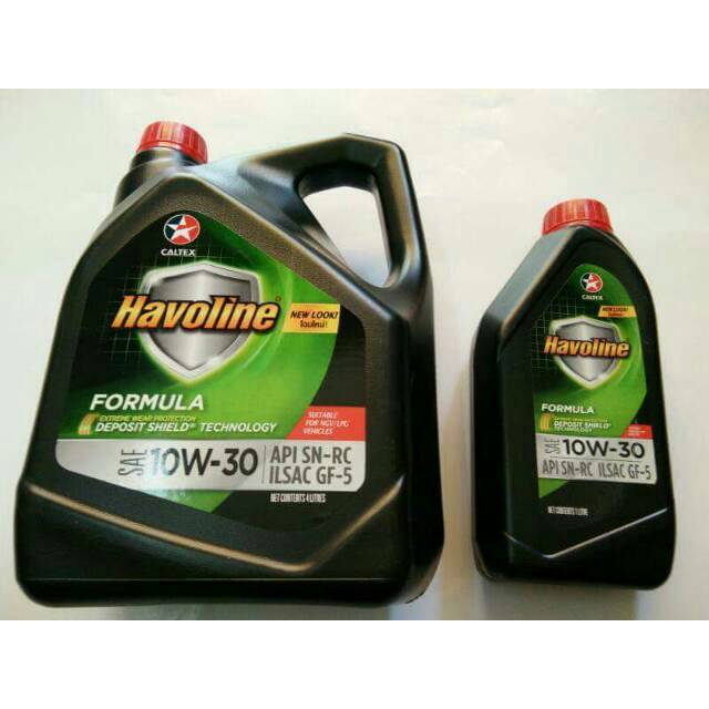 Caltex Havoline Formula 10W-30 4L