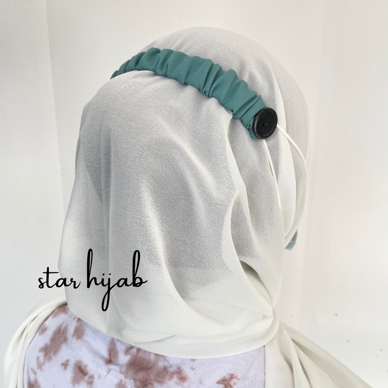 Konektor Hijab l Pengait Masker Kain Hijab