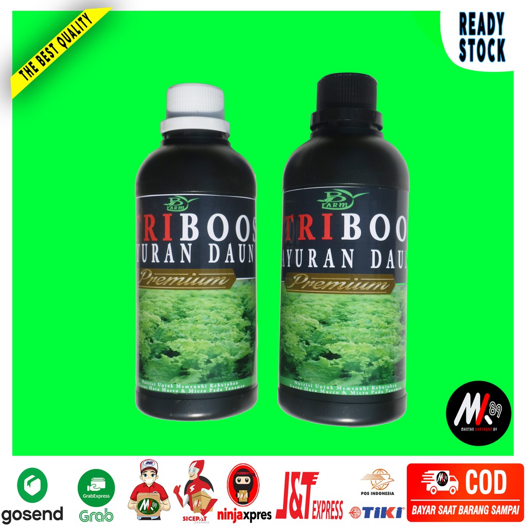 Nutrisi Hidroponik AB MIX Sayuran Daun PREMIUM NUTRIBOOST