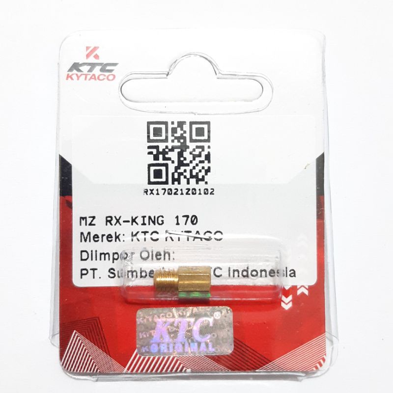 MAIN JET RX KING / RXZ / TM24 / NINJA RR  KTC-170