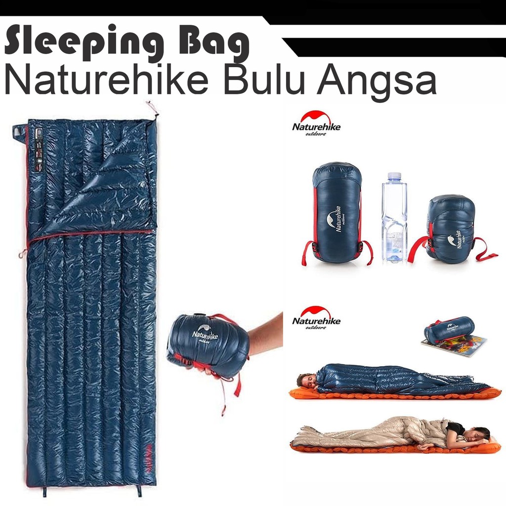 Sleeping Naturehike Bag Bulu Angsa Cw280 Sleeping Bag Goose Down Shopee Indonesia