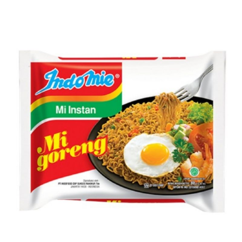 

INDOMIE GORENG INSTAN 85 GR 1 PC