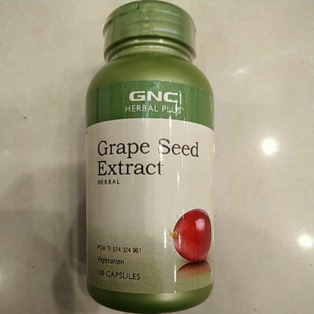 GNC grape seed extract (100) asli