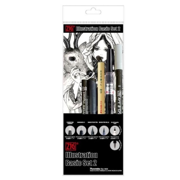 

Produk Terbaru Zig Kuretake Illustration Basic Set 2