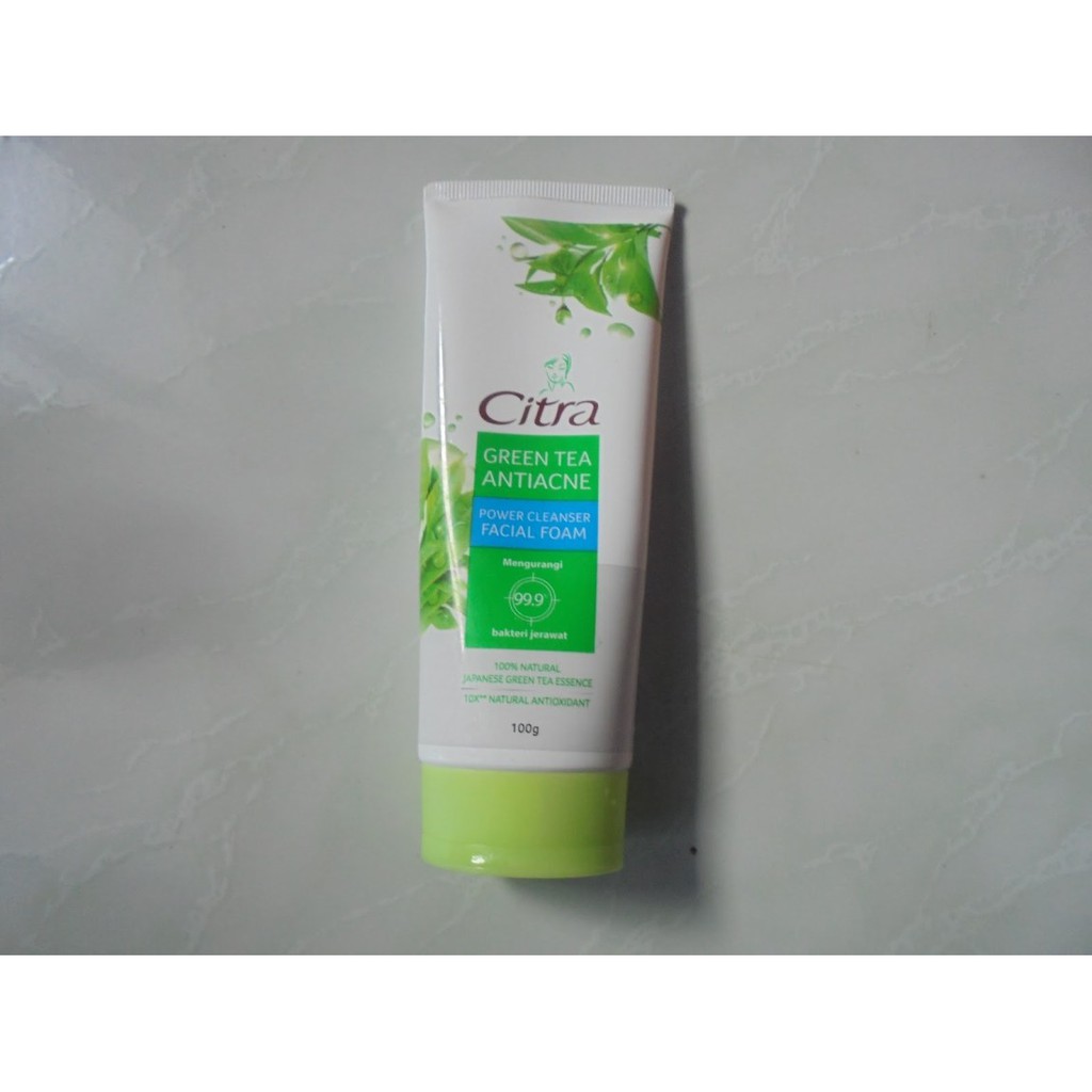 CITRA GREEN TEA ANTIACNE FACIAL FOAM