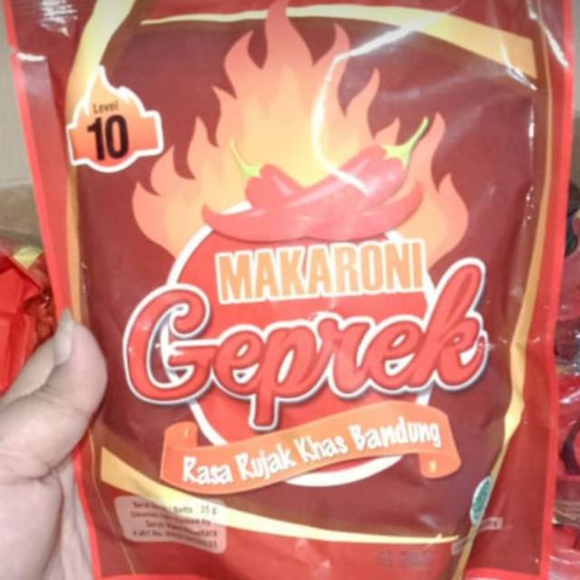 

Makaroni geprek