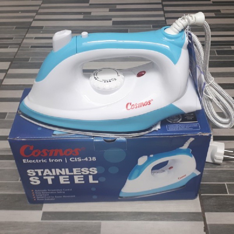 Setrika Cosmos CIS438 Jetspray Setrika Stainless CIS 438