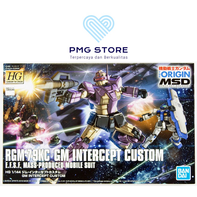 GUNDAM HG (High Grade) RGM-79KC GM INTERCEPT CUSTOM