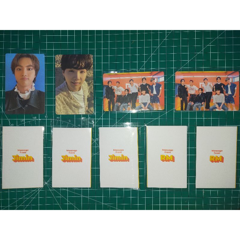 [READY STOCK] PC ALBUM BUTTER POB PHOTOSTRIP WEVERSE SUGA YOONGI JIMIN JUNGKOOK TAEHYUNG JK V JM