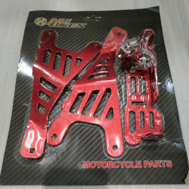 Breket Kedudukan Plat Nomor Cnc Fastbikes Universal Nmax,Nmax New 2020,Aerox,Lexi