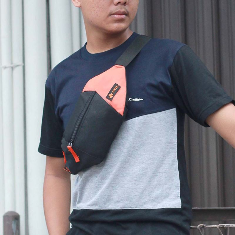 Bos - Tas Selempang Pria Salempang Distro Keren Murah Milenial Original