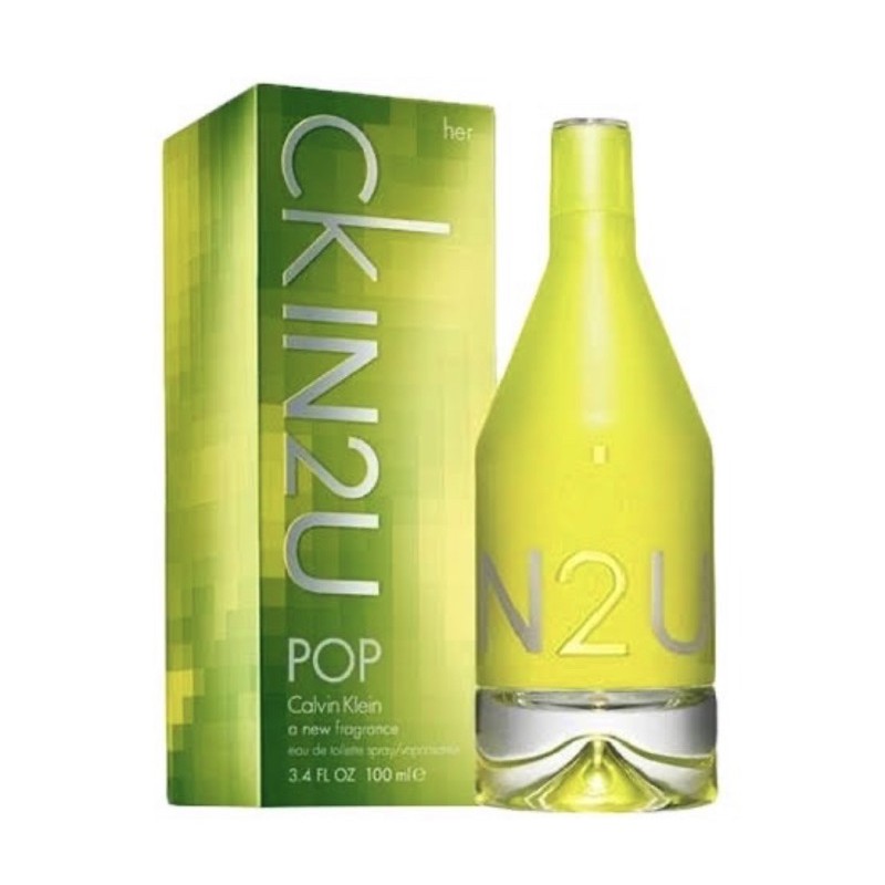 PARFUM ORIGINAL EROPA Calvin Klein Ck IN2U Pop For Her Edt 100ml PARFUME WANITA / PARFUM WANITA