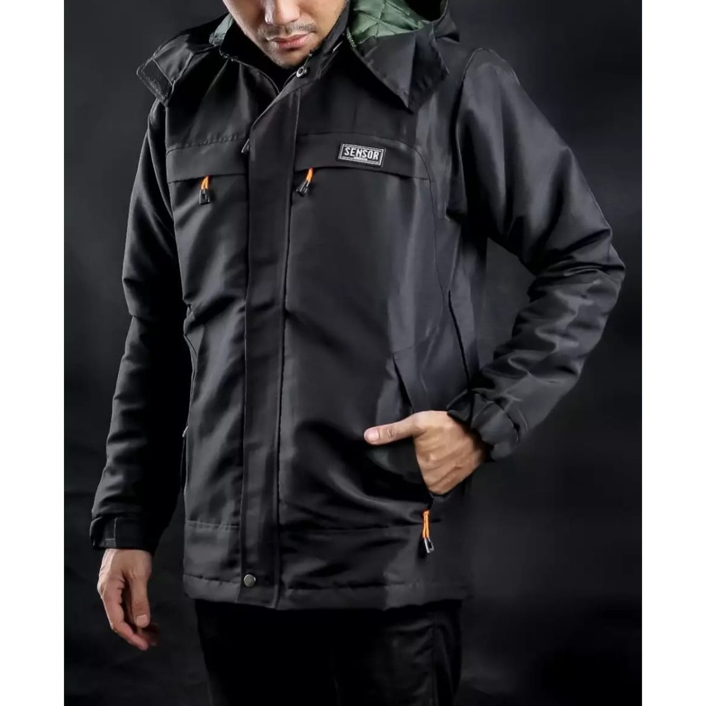 Sensor Jaket Hoodie Magnum / Jaket Parasut / Jaket Hoodie / Jaket Waterproof / Jaket Gunung