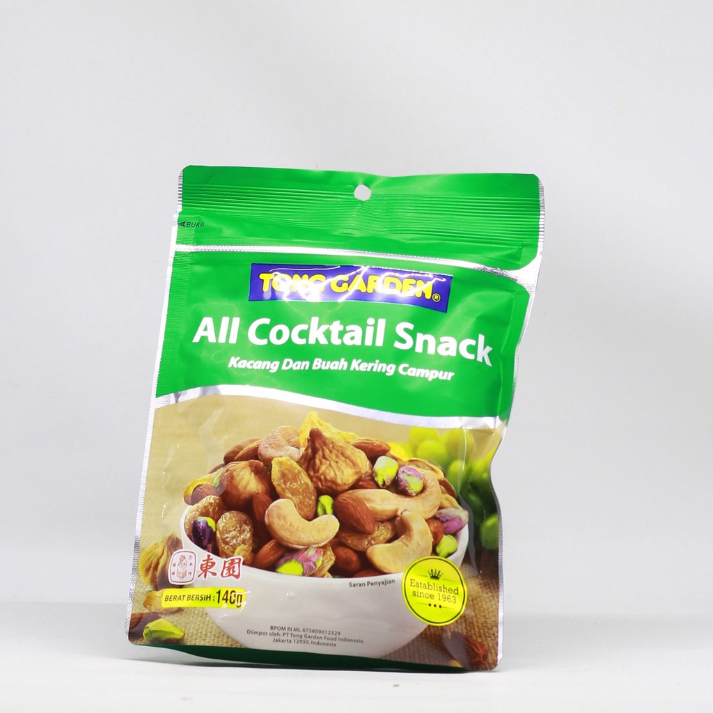 Jual Tong Garden All Cocktail Snack 140Gr Shopee Indonesia