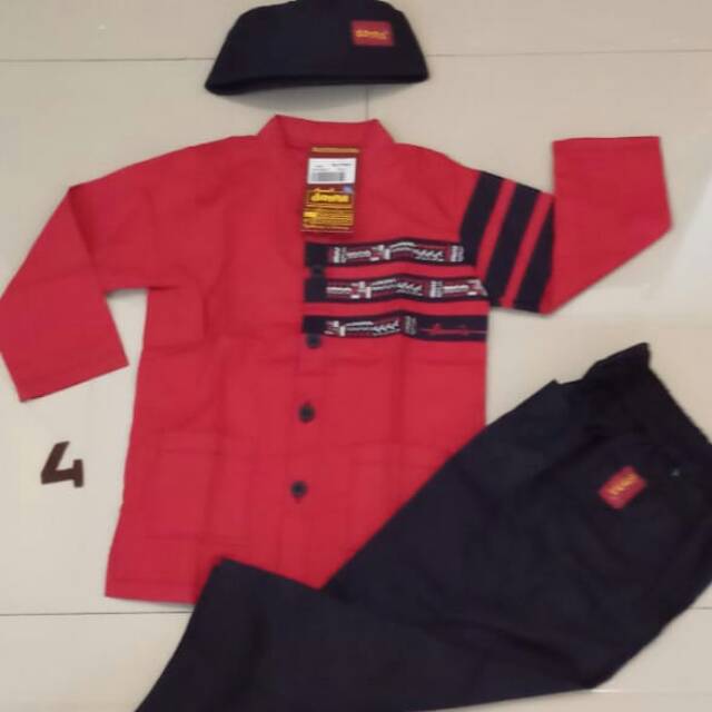 setelan Koko dannis size 4