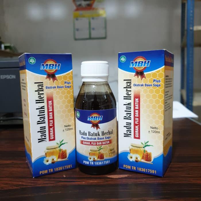 Madu Obat Batuk Herbal Mbh H21 Untuk Batuk Berdahak Paling Ampuh Plus Daun Saga Qq01 Shopee Indonesia