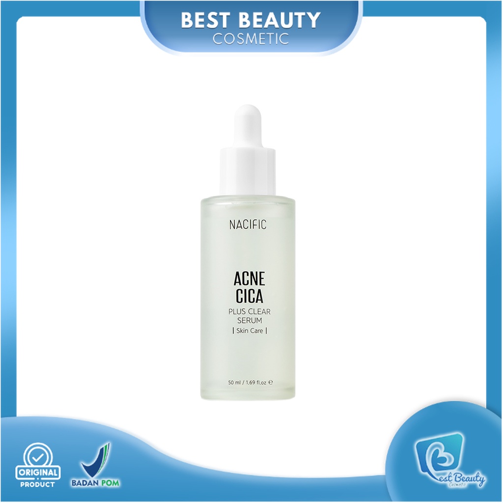 ★ BB ★ Nacific Acne Cica Plus Clear Serum Skin Care 50ml - 20ml RENEW - Face Serum - Serum Wajah