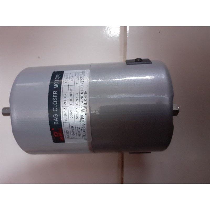 dinamo/motor mesin jahit karung beras pakai tangan(mini)penggilingan padi