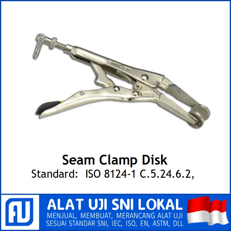 Seam Clamp Disk - Alat uji mainan