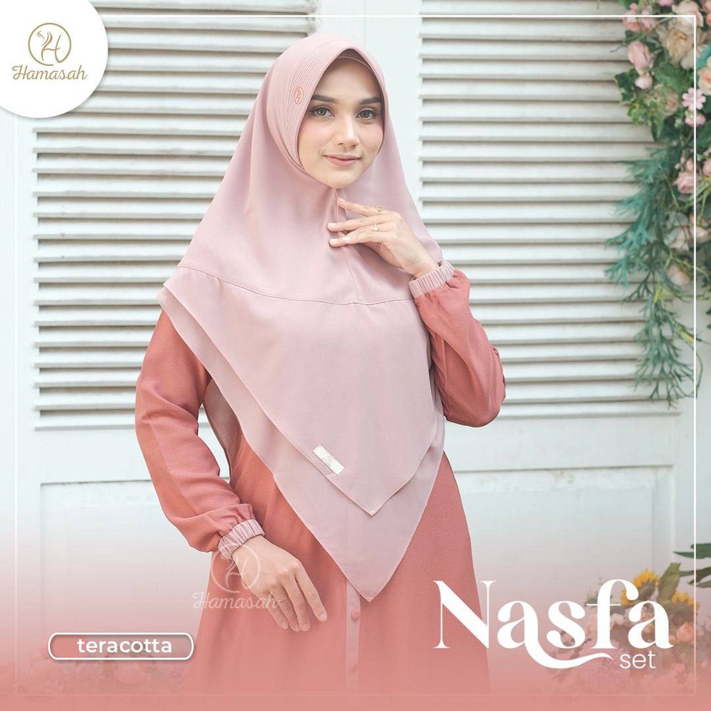 Gamis dewasa Nasfa Series by Hamasah