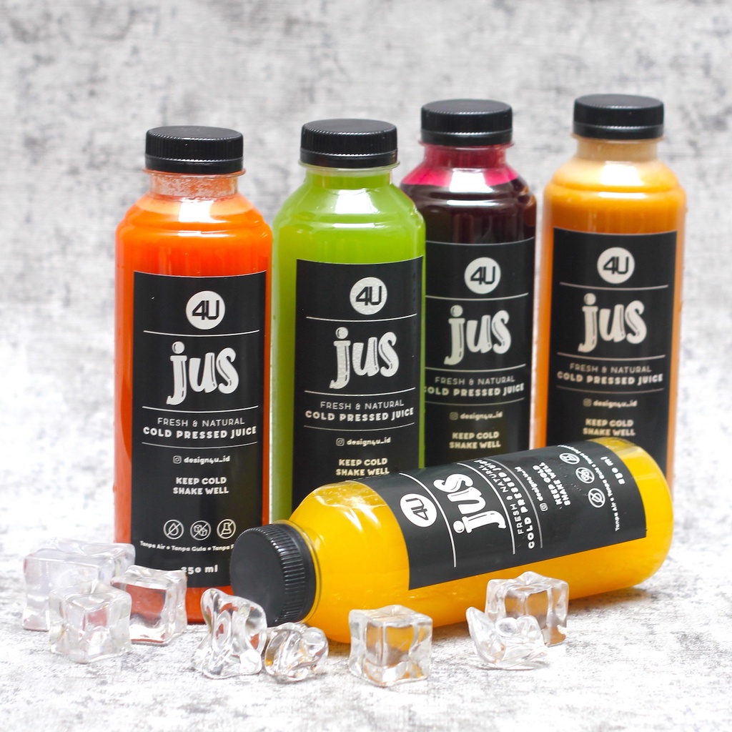 

Jus Buah Sayur (Cold Pressed Juice)