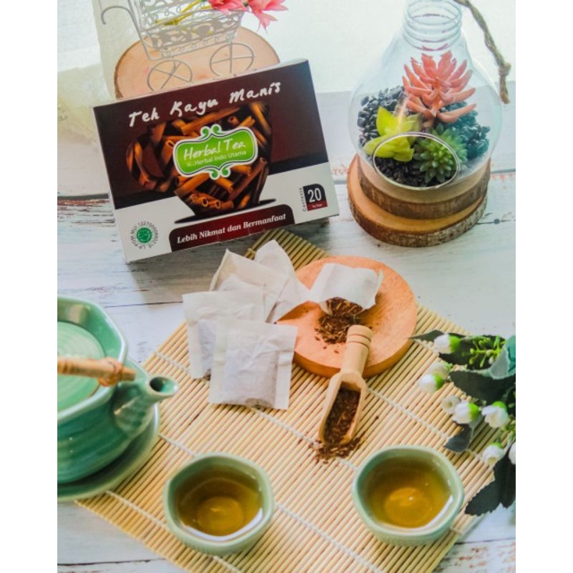 

Kayu manis teh Herbal Indo Utama - 20 kantong celup || Menghangatkan tubuh