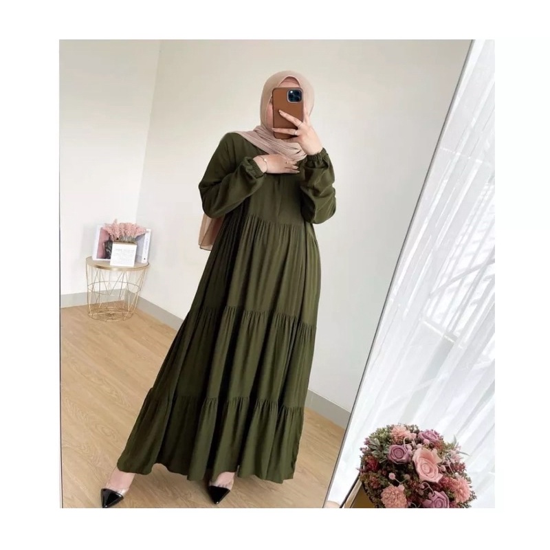 PROMO GAMIS SHAKILA SUSUN // DRESS SUSUN SHAKILA