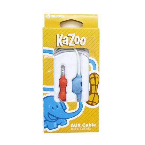 CABLE AUDIO JACK 3.5 TO 3.5 1M GRIFFIN KAZOO KABEL AUX MALE TO MALE