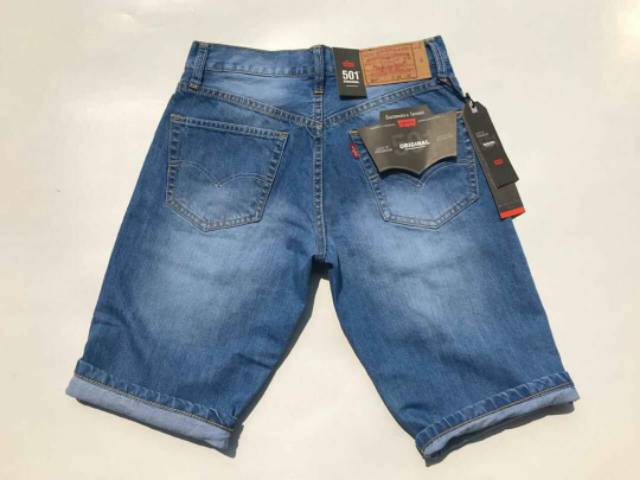 Best seller / Celana Jeans Pendek Polos Pria / Celana Pendek Kekinian / Celana jeans Pendek polos